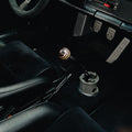 shift knob with wenge and oak wood layers for porsche 911